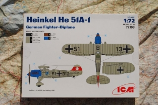 ICM 72193 Heinkel He51 A-1